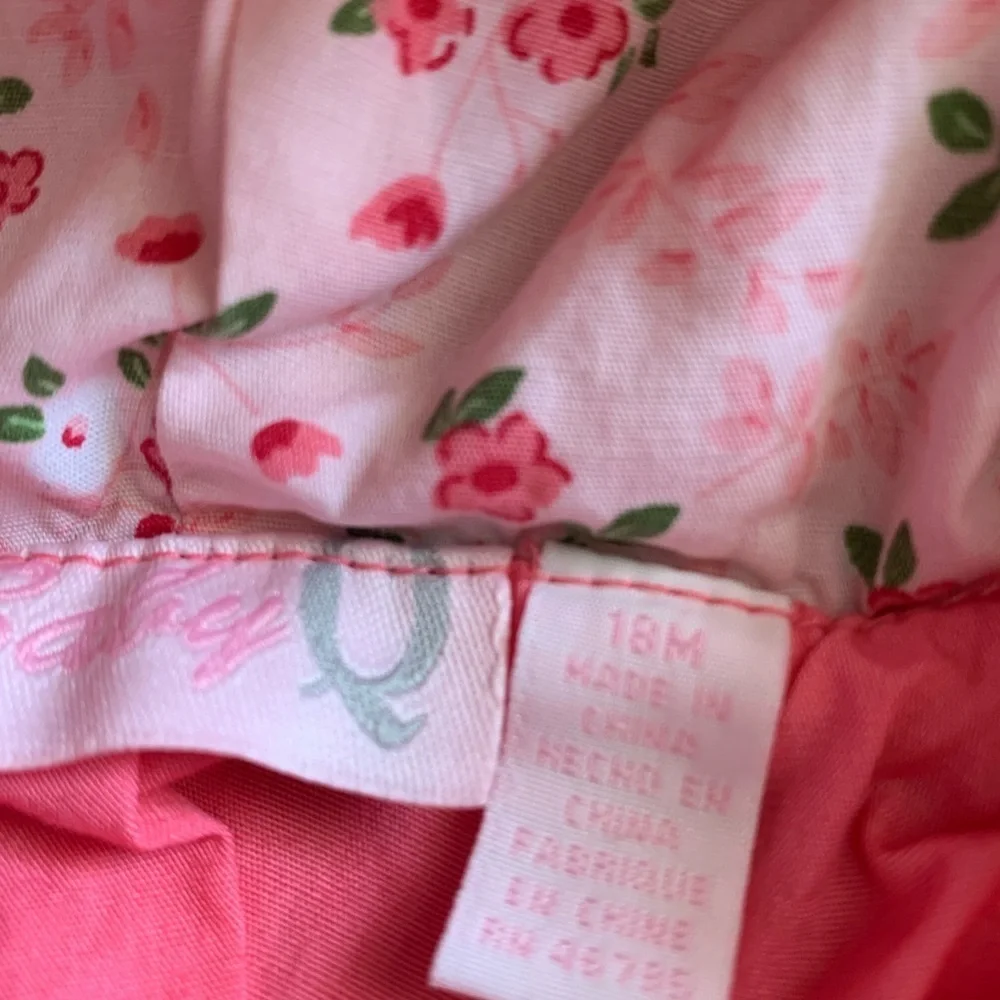 Floral Pink Baby Dress